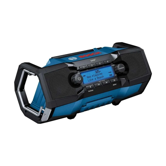 Radio de chantier BOSCH PRO GPB 18V-2 SC secteur & batterie FM/AM - DAB+ - Bluetooth - 06014A3100 - Déstockage - BAKZOKA