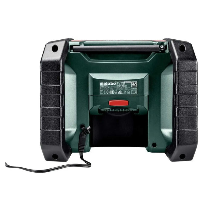Radio de chantier METABO R 12-18 BT secteur & batterie - Bluetooth - AM/FM - 600777850 - Déstockage - BAKZOKA