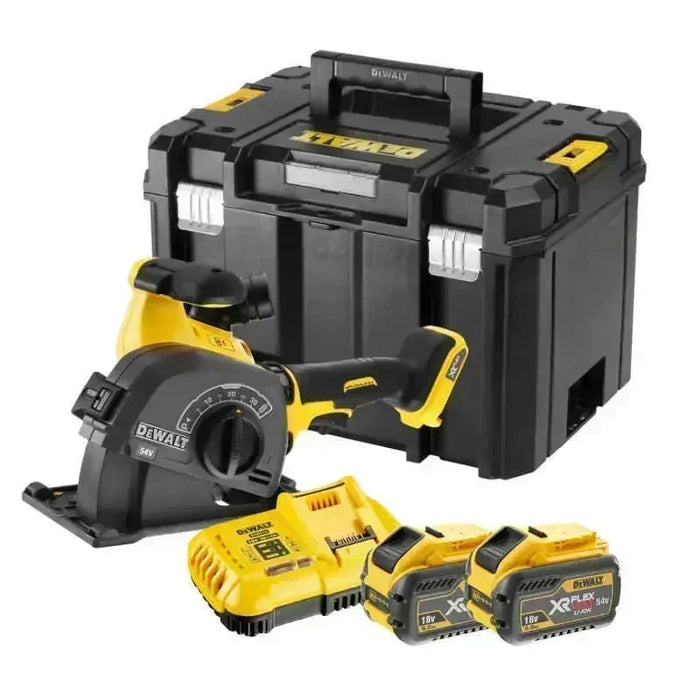 Rainureuse à béton DEWALT DCG200X2-QW FlexVolt XR + coffret TSTAK - Reconditionné - BAKZOKA