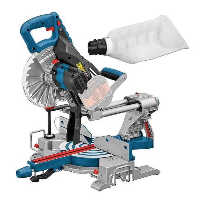 Scie à onglets radiale BOSCH PRO GCM 18V-216 BITURBO Ø216mm - 0601B41000 - Déstockage - Drakare