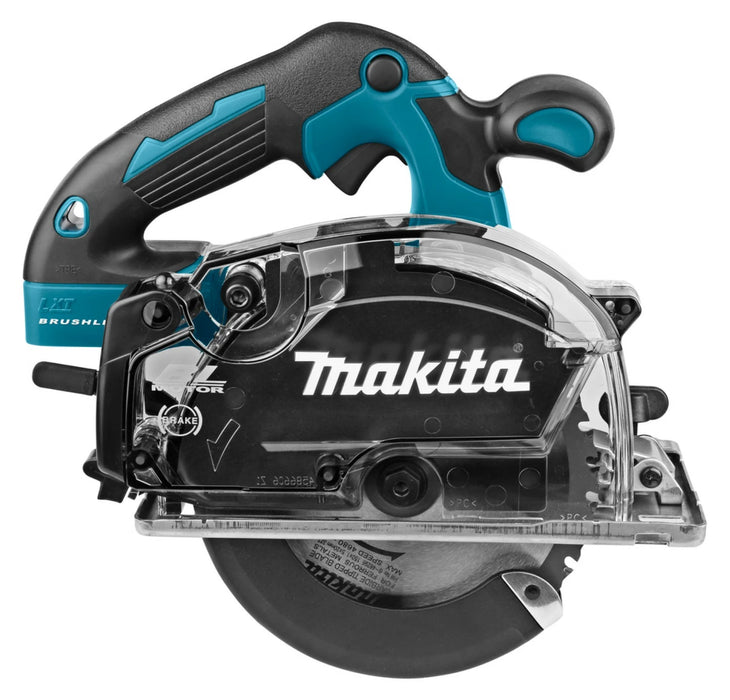 Scie circulaire à métaux MAKITA 18V LXT Ø150mm + coffret MAKPAC DCS553ZJ (sans batterie) - Déstockage - BAKZOKA