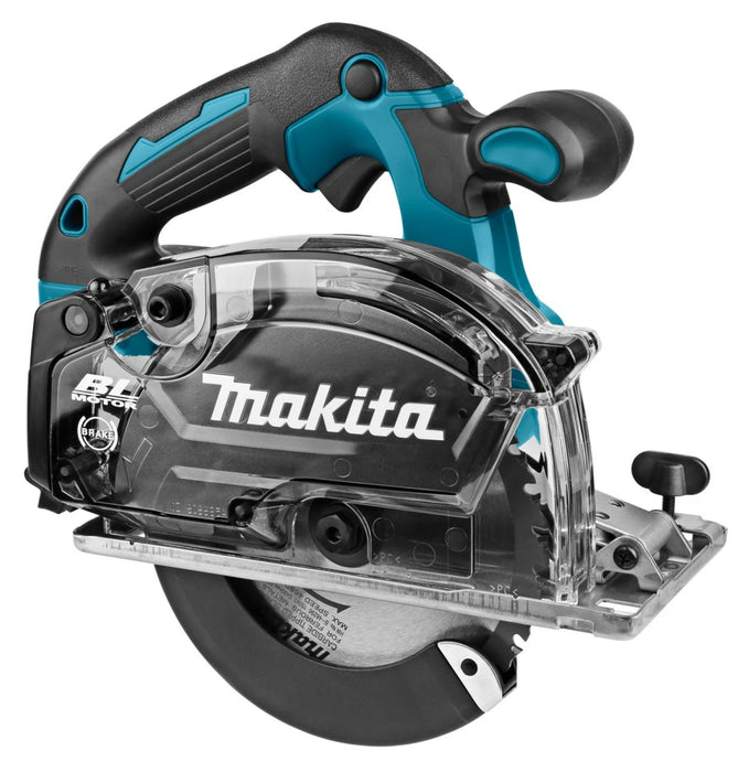 Scie circulaire à métaux MAKITA 18V LXT Ø150mm + coffret MAKPAC DCS553ZJ (sans batterie) - Déstockage - BAKZOKA