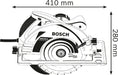 Scie circulaire BOSCH PRO GKS 85 G Ø235m + coffret L-BOXX - 060157A901 - Déstockage - BAKZOKA