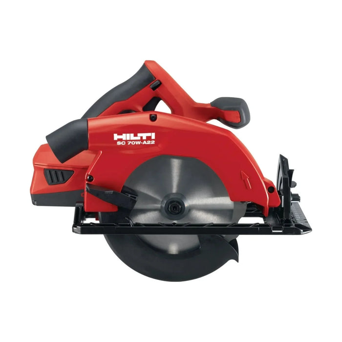 Scie circulaire HILTI 22V 1300W Ø190mm SC 70W-A22 (sans batterie) - Reconditionné - BAKZOKA