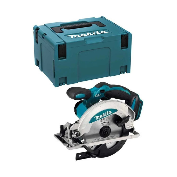 Scie circulaire MAKITA 18V LXT Ø165mm + coffret MAKPAC DSS610ZJ (sans batterie) - Déstockage - BAKZOKA