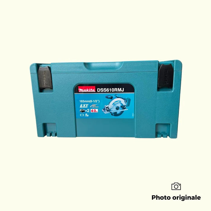 Scie circulaire MAKITA DSS610RMJ LXT Ø165mm + coffret MAKPAC - Reconditionné - BAKZOKA