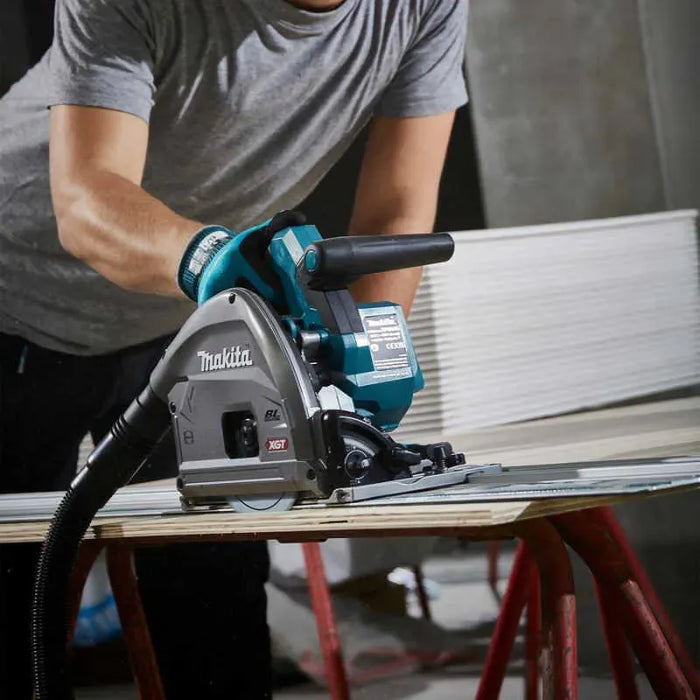 Scie circulaire plongeante MAKITA SP001GZ03 XGT Bluetooth Ø165mm + coffret MAKPAC - Reconditionné - BAKZOKA