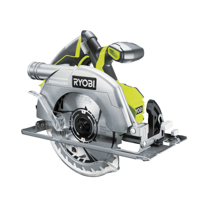 Scie circulaire RYOBI 18V ONE+ Brushless Ø165mm R18CS7-0 (sans batterie) - Déstockage - BAKZOKA