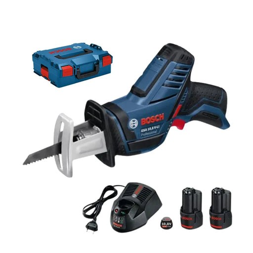 Scie sabre compacte BOSCH PRO GSA 10,8 V-LI + coffret L-BOXX - 060164L972 - Déstockage - BAKZOKA