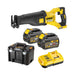 Scie sabre DEWALT 54V Li-Ion (2x 2Ah) XR + coffret TSTAK DCS388T2 - Déstockage - BAKZOKA