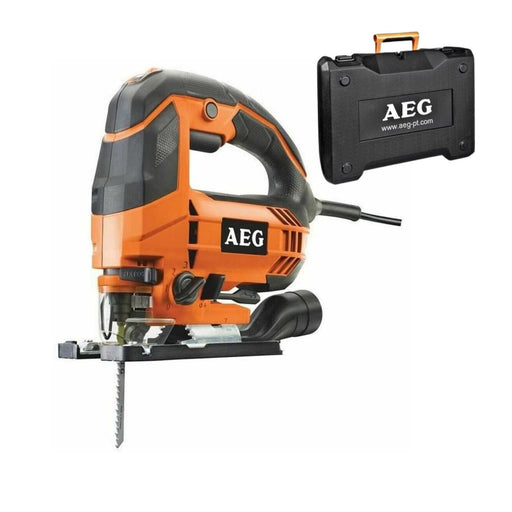 Scie sauteuse pendulaire AEG 700W + mallette STEP 100X - Déstockage - BAKZOKA