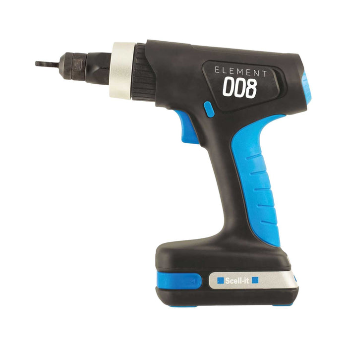 Sertisseuse sans fil SCELL-IT 18V Li-Ion (1x 2Ah) M3 à M6 + mallette E-008 - Déstockage - BAKZOKA