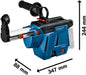 Système d'aspiration de poussière BOSCH PRO GDE 18V-26 D pour marteau rotatif Bosch GBH - 1600A01TX0 - Reconditionné - BAKZOKA