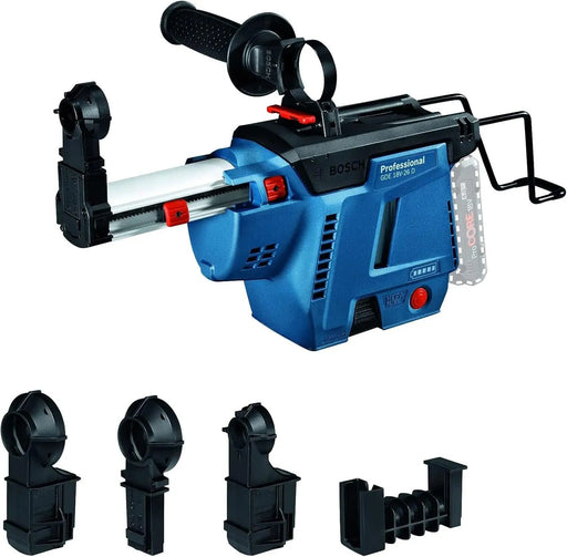 Système d'aspiration de poussière BOSCH PRO GDE 18V-26 D pour marteau rotatif Bosch GBH - 1600A01TX0 - Reconditionné - Drakare