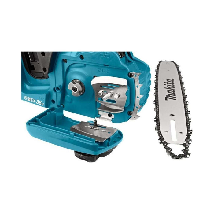 Tronçonneuse MAKITA 36V (2x18V) (2 x 18V) LXT guide 35cm DUC353Z (sans batterie) - Déstockage - BAKZOKA