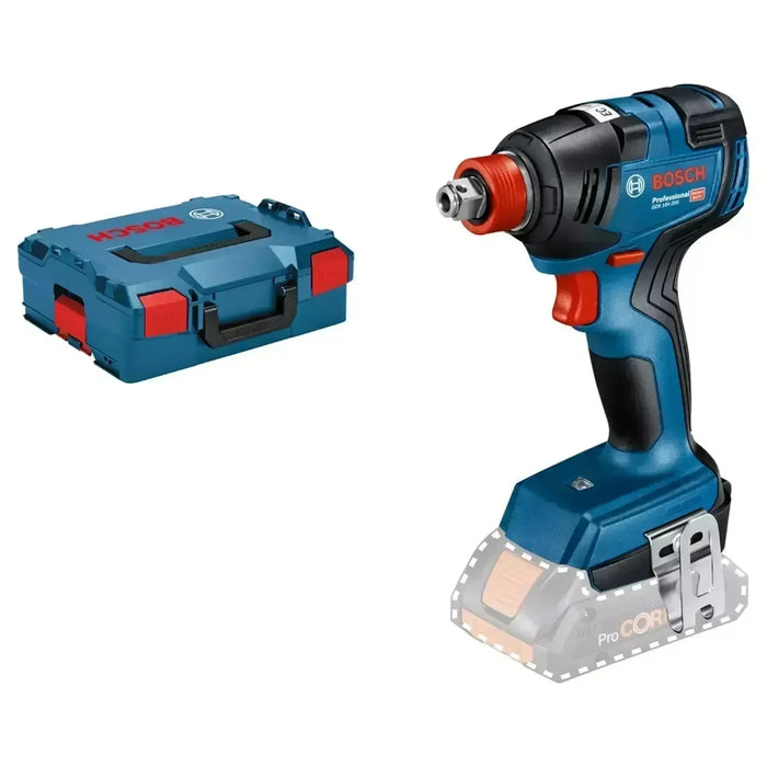 Visseuse à chocs BOSCH PRO GDX 18V-200 + coffret L-BOXX - 06019J2205 - Occasion - BAKZOKA